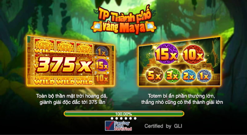 Minh họa game thành phố mayan 13win